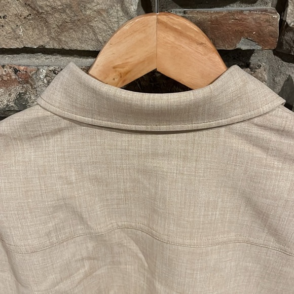 Wilfred Little Cropped Heather Oat Beige Jacket - Picture 7 of 9